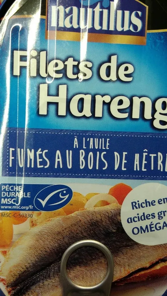 Filets de Harengs Fumés