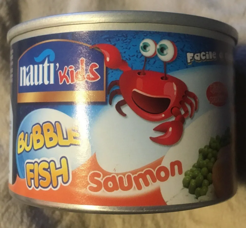 Bubble fish saumon
