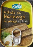Harengs fumés à l'huile