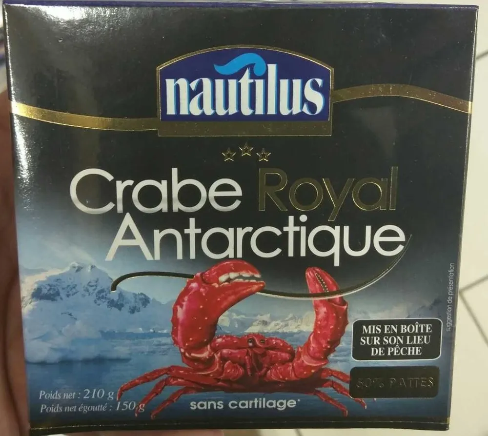 Crabe Royal Antarctique