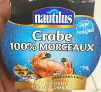 Crabe 100% Morceaux