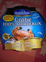 Crabe 100% Morceaux