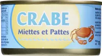 Crabe Miettes & Pattes (121 g)