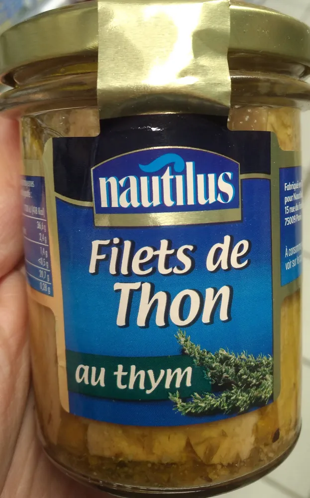 Filets de thon au thym