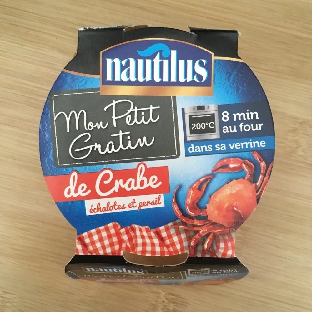 Mon petit gratin de crabe