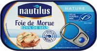 Foie de morue nature