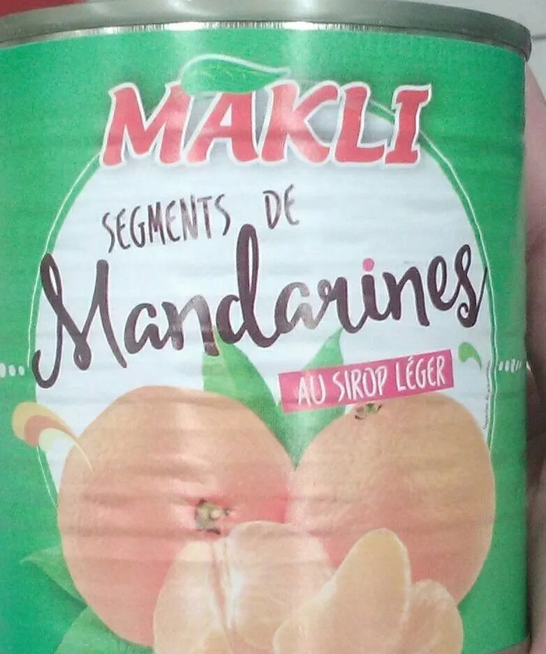 Segments de mandarine