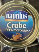 Crabe 100% morceaux