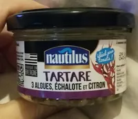 Tartare 3 algues échalote et citron