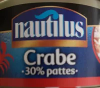 Crabe 30%pattes