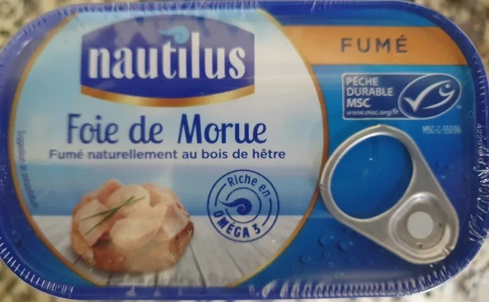 Foie de morue FUMÉ