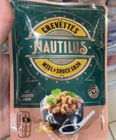 Crevettes miel et sauce soja