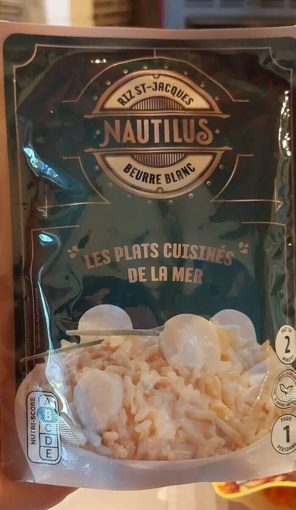 Riz st Jacques beurre blanc