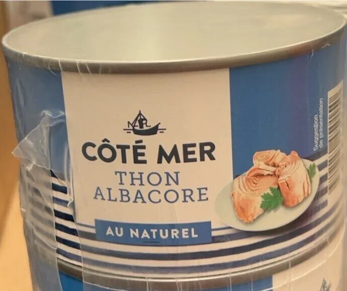 THON ALBACORE AU NATUREL