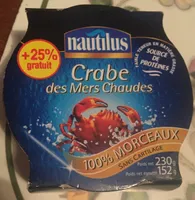 Crabe des Mers Chaudes