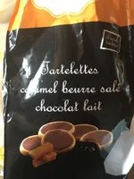 Tartelettes caramel beurre salé chocolat au lait