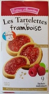 Les tartelettes à la framboise