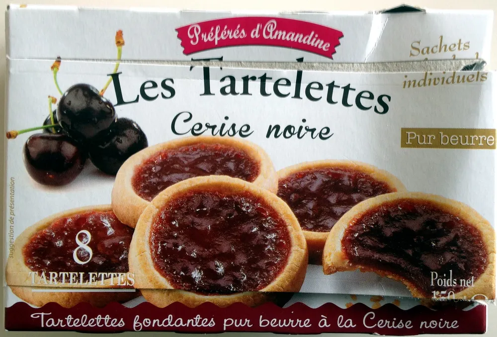 Les Tartelettes Cerise noire