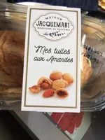 Mes tuiles aux amandes LE PETIT JACQUEMART