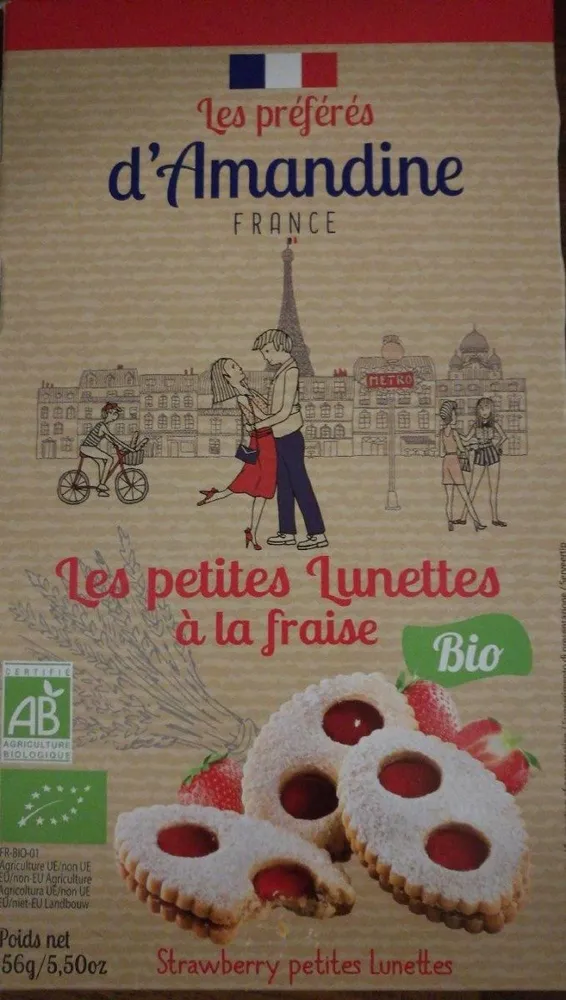Les petites lunettes à la fraise