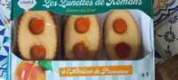 Les Lunettes de Romans dorées au four à l'Abricot de Provence