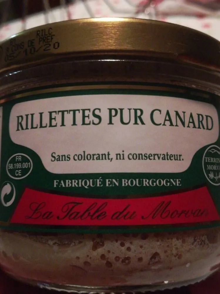 Rillettes pur canard