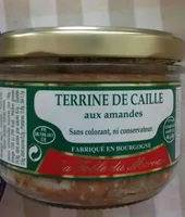 Terrine de caille aux amandes