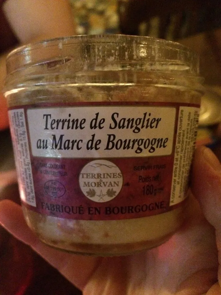 Terrine de Sanglier ah Marc de Bourgougne
