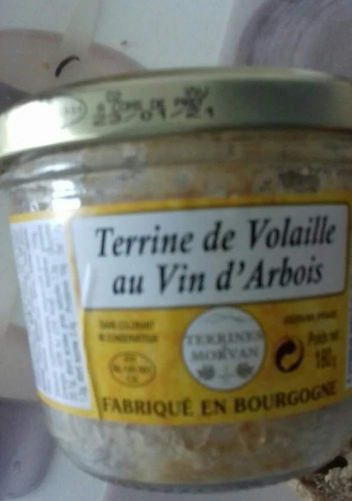 Terrine de volaille au vin d'Artois