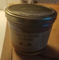 Terrine de pintade aux raisins