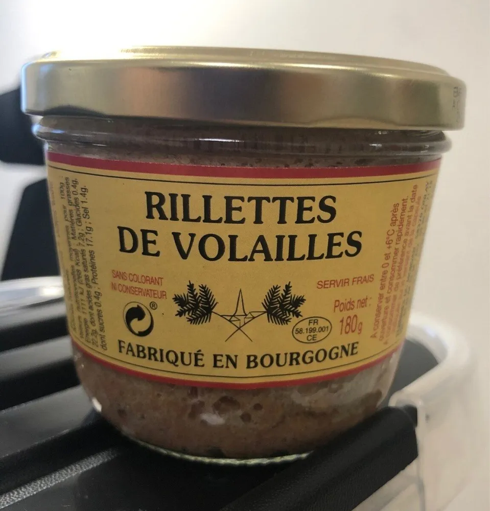 Rillettes de volaille