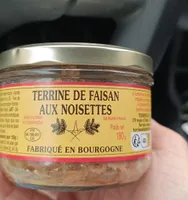 Terrine de faisan aux noisettes
