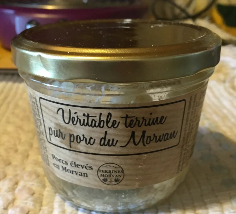 Véritable terrine pur porc du Morvan
