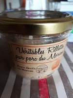 Véritables Rillettes Pur Porc du Morvan