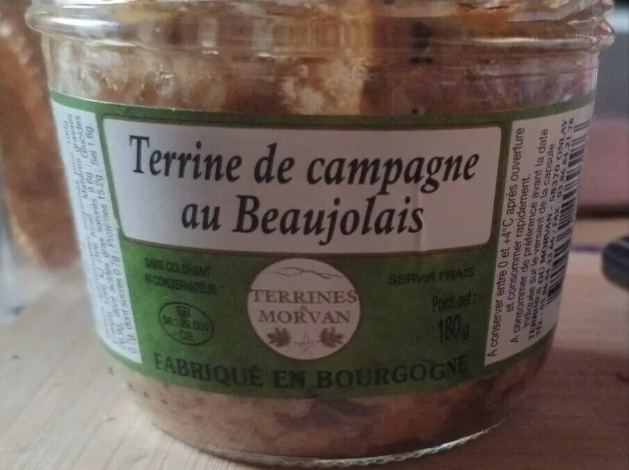Terrine de campagne au Beaujolais