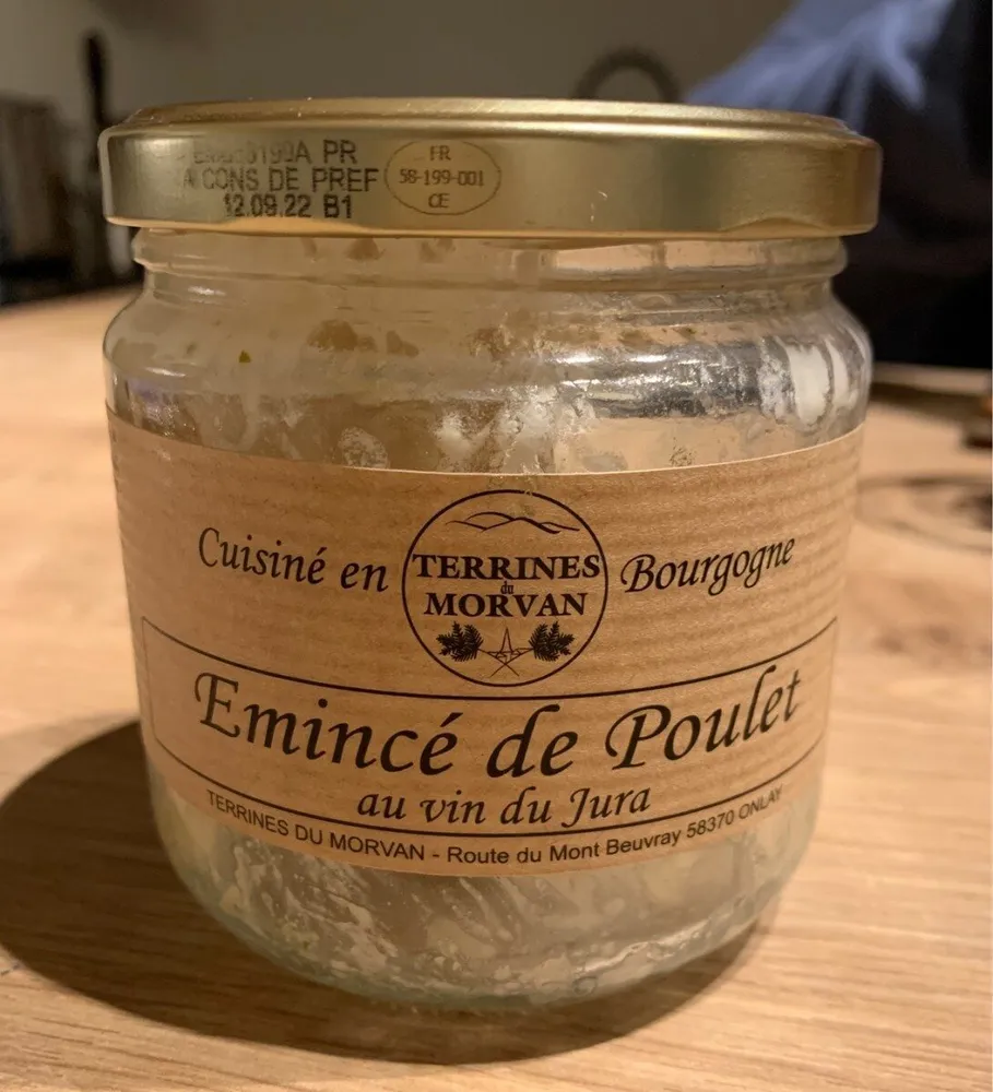 Emincé de poulet