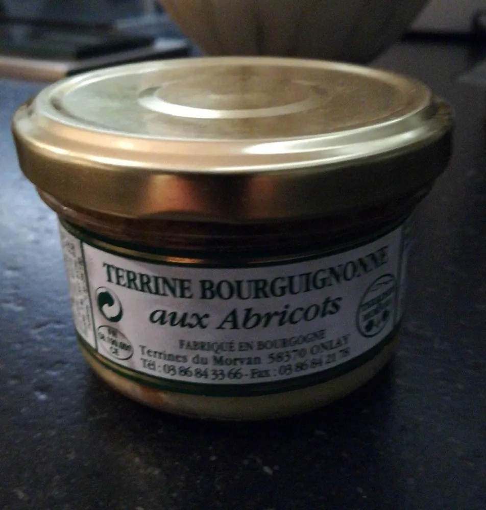 Terrine Bourguignonne aux abricots