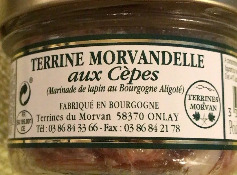 Terrine morvandelle aux cèpes