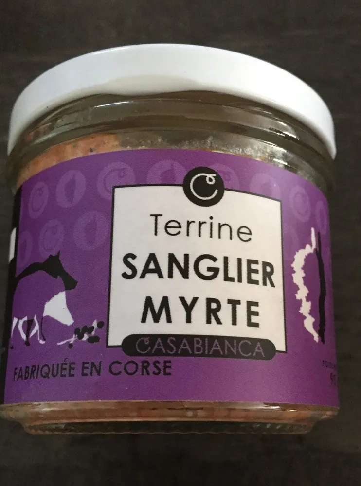 Terrine Sanglier Myrte