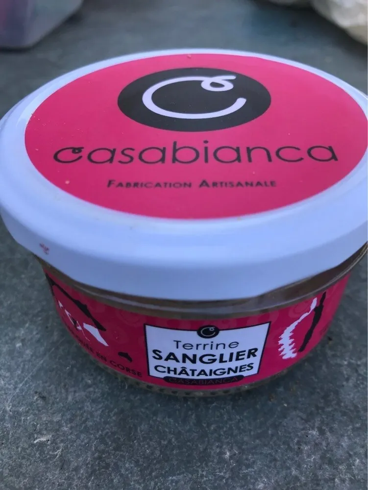 Terrine sanglier chataigne