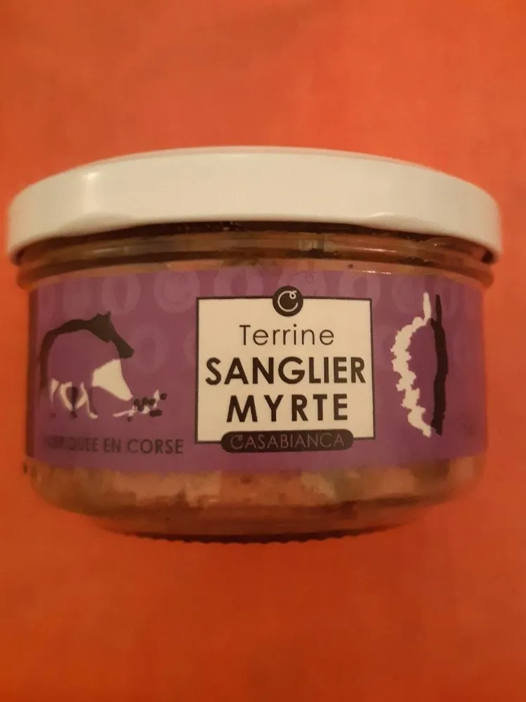 Terrine sanglier myrte