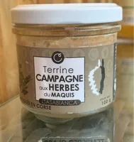 Terrine campagne aux herbes du maquis