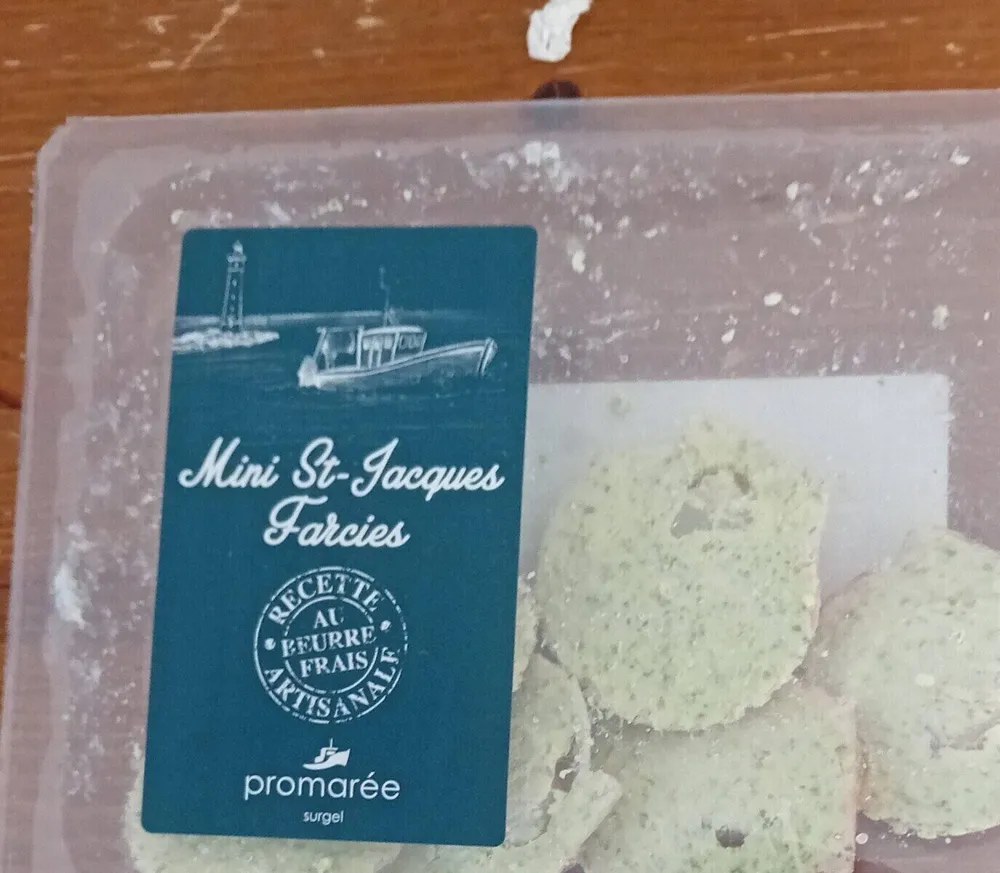 Noix de St Jacques farcies