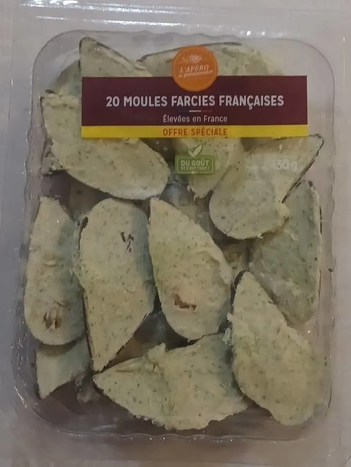20 moules farcies françaises