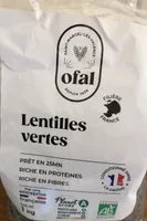 Lentilles vertes