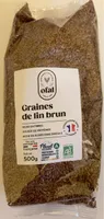 Graines de lin brun