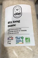 Riz long blanc