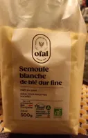 Semoule blanche de blé dur fin