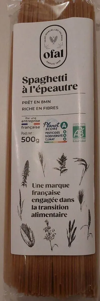 Spaghetti à l épeautre