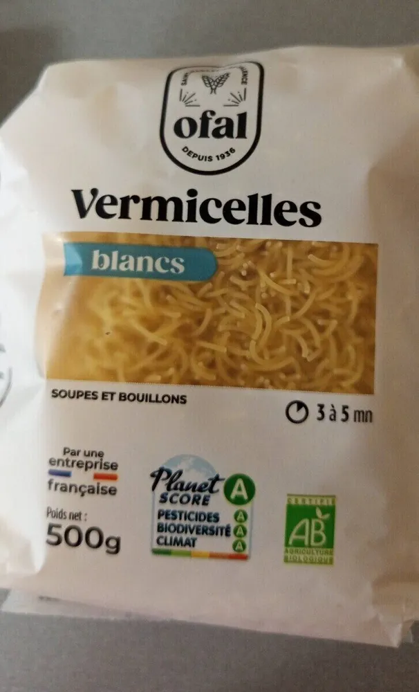 Vermicelles blancs